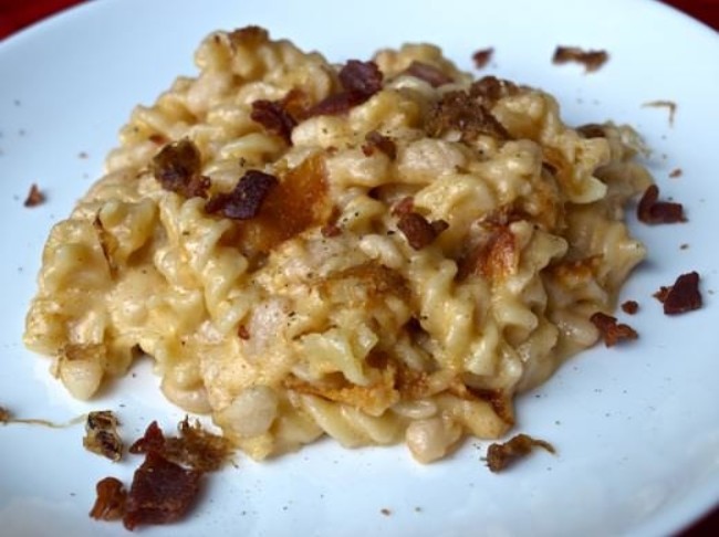 Cheesy Mac 'n Beans