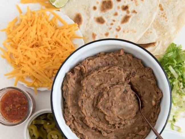 Slow Cooker Refried Beans
