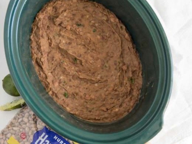 Slow Cooker Refried Beans
