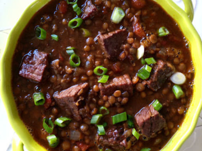 Beef & Lentil Stew