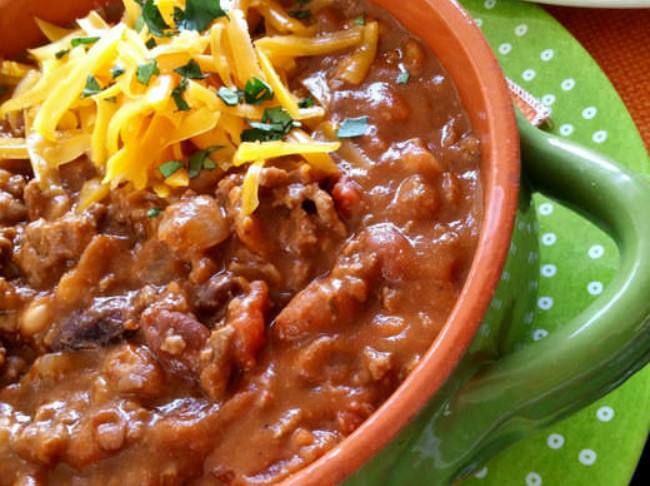BIG BATCH Beef & Bean Chili