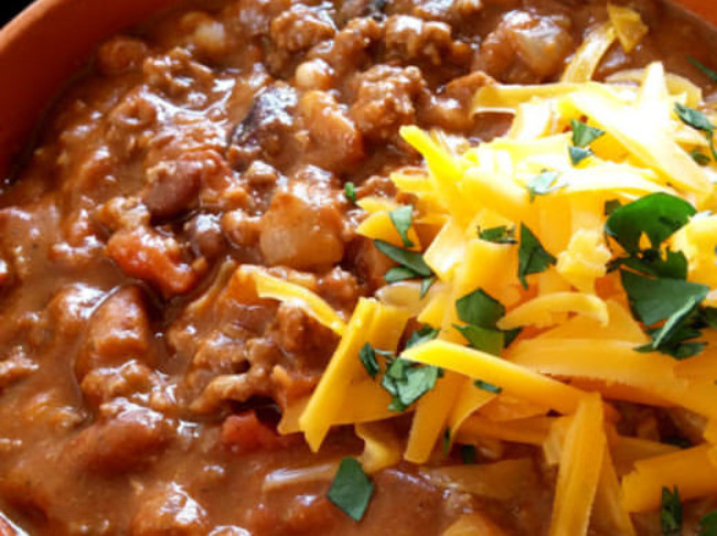 BIG BATCH Beef & Bean Chili