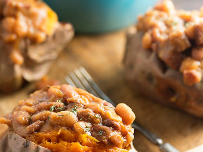 Baked Beans with Ham