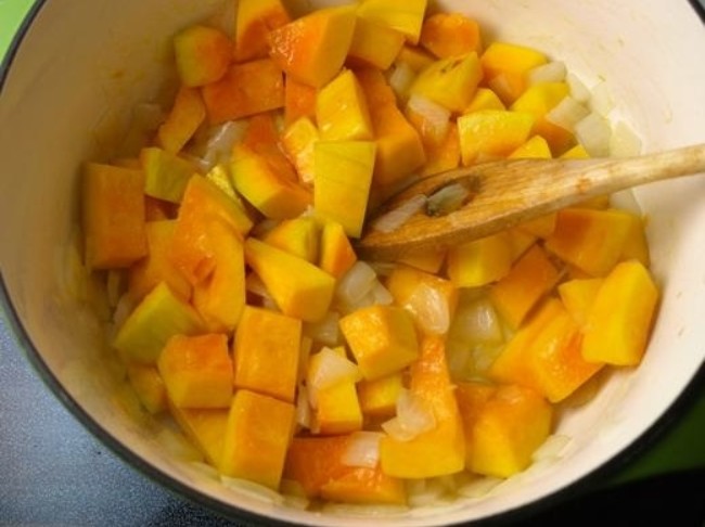 Pumpkin Lentil Soup