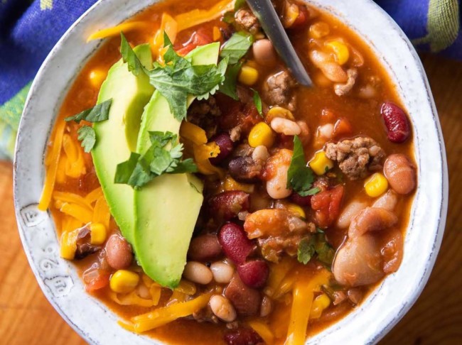 15 BEAN Taco Soup