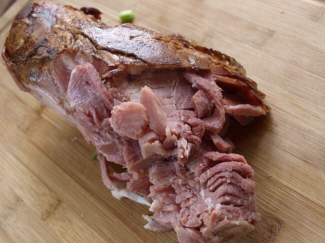 Honey Ham and Beans