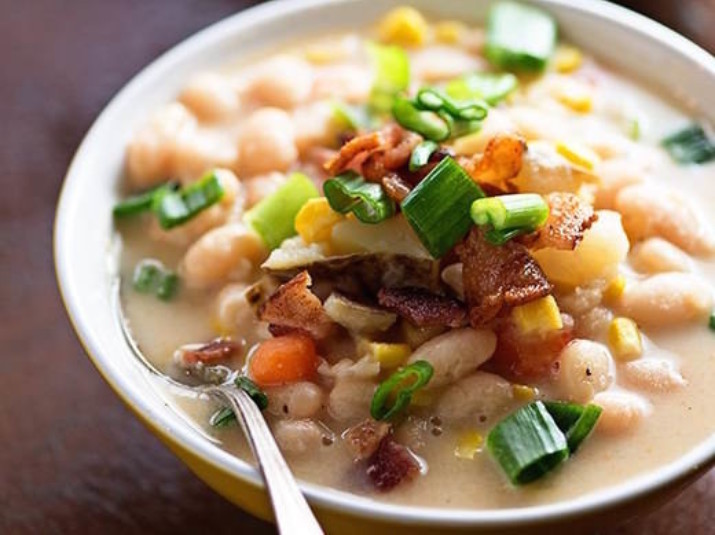 Sweet Corn and Bean Chowder
