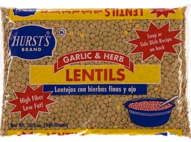 Garlic and Herb Lentils