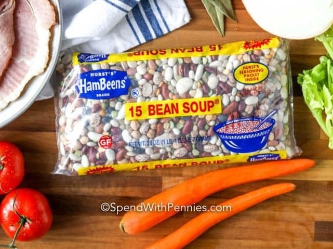 Instant Pot Ham and Bean Soup