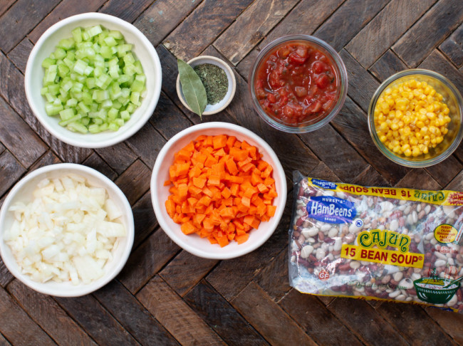 Vegetarian Cajun 15 BEAN SOUP
