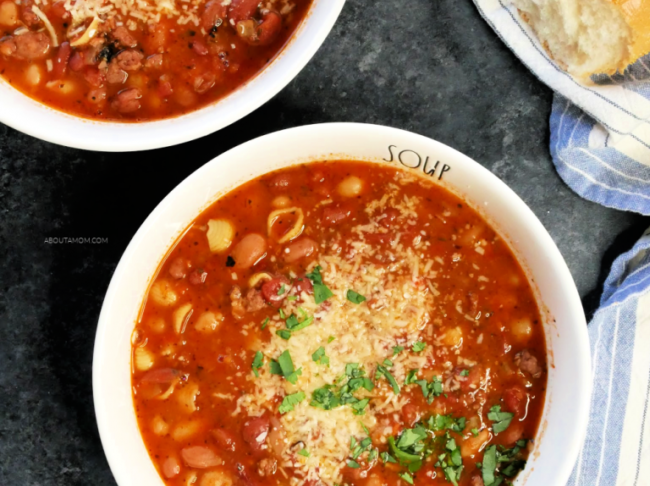 Italian Bean Soup with Sausage