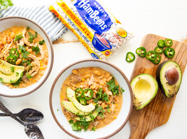 White Chicken Chili (Pressure Cooker)
