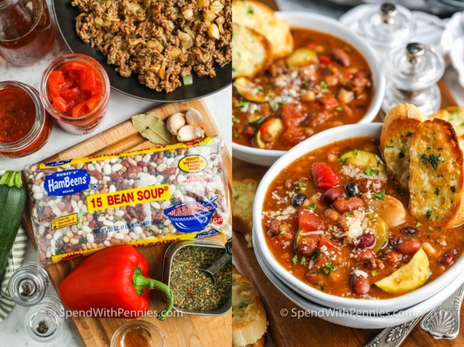 Crock Pot Italian 15 Bean Soup