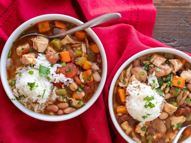 Cajun 15 Bean Soup with Turkey