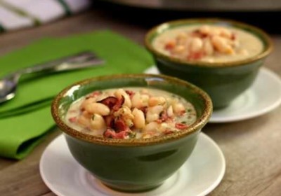 311 Slow Cooker White Bean And Pastrami Soup Recipe