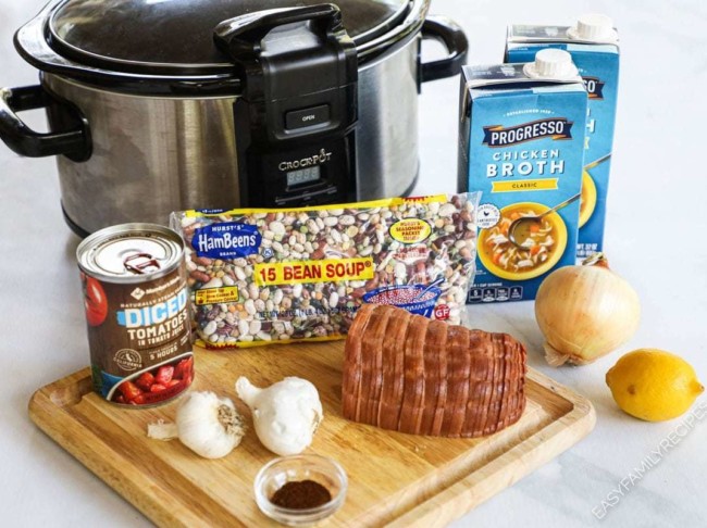 Slow Cooker 15 BEAN SOUP